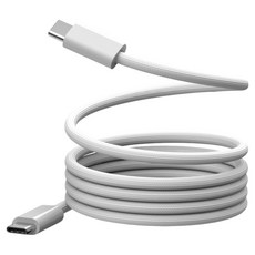 OMG type-c 磁吸式快充線 iphone17快充線 PD60W, 1個, 白色, 1m