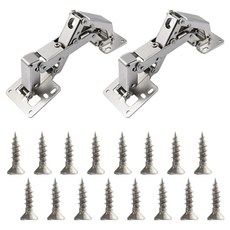 O-ON 175度戶外鉸鏈2入 + 螺絲16入組, 1套