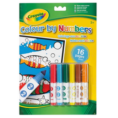 Crayola 繪兒樂 數字色筆著色組, 1套, 多色