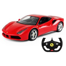 RASTAR 星輝 1 : 14法拉利 488GTB 遙控車 75600, 1個, 紅色