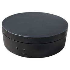 POWERCAT 飾品珠寶旋轉展示台 承重3kg, 1個, 黑色磨砂