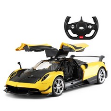 RASTAR 星輝 1 : 14帕加尼 Huayra BC 遙控車 75400, 1個, 黃色