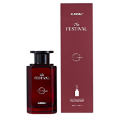 KUNDAL 昆黛爾 香氛瞬間家用擴香瓶 節日香, 1個, 深紅色, 200ml
