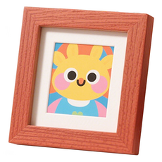 KODACHIEF裝滿心靈的迷你相框, 1個, 平板紅棕色