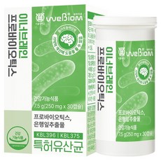 위바이옴 정품 이너브레인 프로바이오틱스, 1개, 30정