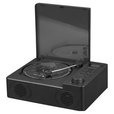 브리츠 CD플레이어 휴대용 라디오 블루투스 스피커, BZ-YM10, 블랙