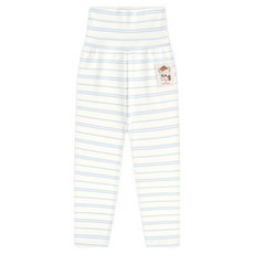 MilkBaby 彈力條紋護肚內搭褲