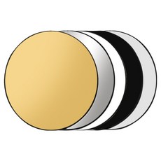 슈어밀 실용적인 촬영용반사판 세트 60cm, 1세트, 휴대용 올인원 5 in 1