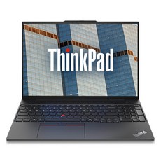 레노버 2025 씽크패드 E16 G2 라이젠5 라이젠 7000 시리즈, Black, 21M5S0SW00, 512GB, 32GB, Free DOS