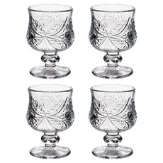 발룬피니 크리스탈 프린스 고블렛잔 50ml, 4개