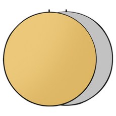 Sure Meal 實用攝影反光板套組 80 cm, 1套, 金色 + 銀色 二合一 2 in 1