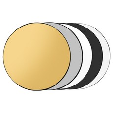 Sure Meal 實用攝影反光板套組 80 cm, 1套, 便攜式五合一 5 in 1