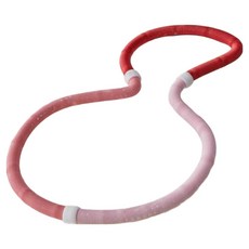 MICHAEL FITNESS 麥克健身 黑武士軟體呼拉圈 卡扣升級款, 1個, 紅色 + 粉色, 1.5kg