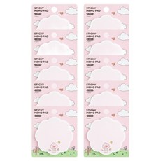 KAKAO FRIENDS 小形狀黏貼便利貼, 小桃, 10個