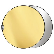 SURE MILL 實用攝影反光板便攜組 60 cm, 1套, 金色 + 銀色 二合一 2 in 1