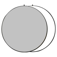 Sure-mill 實用攝影反光板套組 60 cm, 1套, 銀色 + 白色二合一 2 in 1
