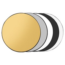 슈어밀 實用攝影用反光板套組 110cm, 1套, 便攜式多合一5合1