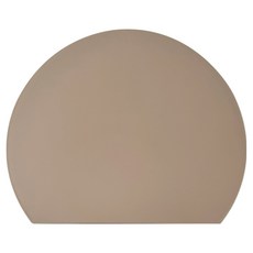 acacia home TPU半月防滑砧板, 1個, 米色