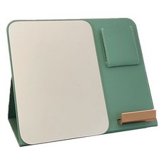 Monogent 多功能 2合1 便攜式手機支架折疊桌鏡, 綠色