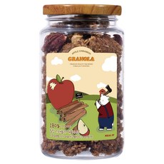 MealIt 塊狀格蘭諾拉 蘋果肉桂口味, 1個, 180g