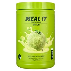 MealIt 蛋白質奶昔 哈密瓜口味, 560g, 1個