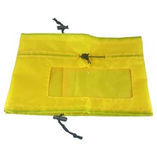 Monglico 寵物護耳防水罩雨衣, 黃色, 1個