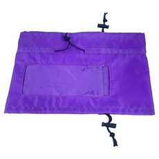 몽리코 반려동물 보호 귀 방수 커버 우비, 퍼플, 1개