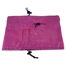 몽리코 반려동물 보호 귀 방수 커버 우비, 로즈레드, 1개