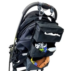 DIONE 旅人抗菌收納袋 後座大容量 DIL109, 1個, 黑色