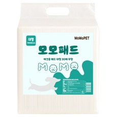 모모 강아지 대형 배변패드 무향, 1개, 30개입