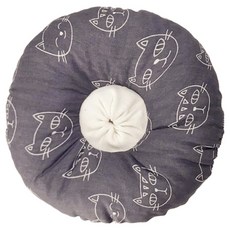 Yoreungae 寵物柔軟舒適頸圈, 1個, 09 灰色貓咪