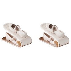 Rediello 可調節小熊鞋架 A, 2個, 混合色