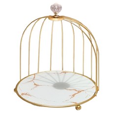 Rediello 多用途鳥籠造型層架 1層, 白色, 1個