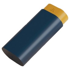 Rich Ssalbong 便攜式3格星期藥盒 藍色 4.7 x 10.3 x 2.8cm, 1個