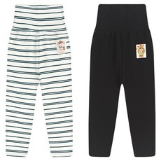 MilkBaby 彈性貼身防脹氣護肚內搭褲 2件組