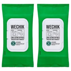 wechik 衣物柔軟烘衣紙 80入 AM7 GARDEN 正裝, 2個