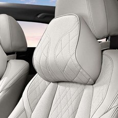 CRONICLE Webline 高級全車通用頸枕, 1個, 白色