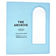 ido I do 4格感性相冊窗戶收藏相冊, 天空藍, 20張