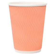 大慶波浪杯 粉紅色 360ml, 1個, 100入