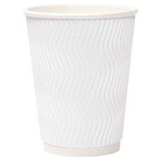 大慶 波浪杯 白色 360ml, 1個, 100入