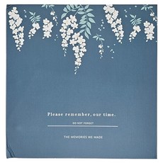 아이두일상취미 포토 점착식 초음파 앨범, 딥그린 위스테리아, 1개, 25매