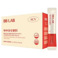 비비랩 애사비 밀당 클렌즈 14p, 1개, 70g