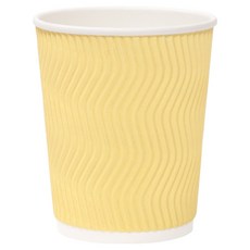 大慶 黃色波浪杯 330ml, 1個, 100入