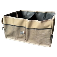 ON THE ROAD 大袋鼠後行李箱摺疊收納袋, 卡其米色