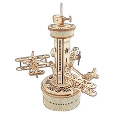 ROKR 立體木製組裝模型 逐夢之翼音樂盒 AMK41, 1個