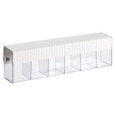 FaSoLa 多用途壁掛內褲/襪子抽拉式收納盒, 1個, 白色