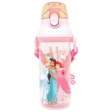 Disney 迪士尼 兒童直飲水壺 BPAfree, 公主, 480ml, 1個