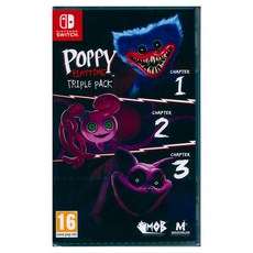 Nintendo 任天堂 SWITCH 波比的遊戲時間 三重包合輯 Poppy Playtime: Triple Pack 英日文歐版, 單一商品