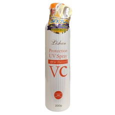 Lishan UV 防曬噴霧 SPF50+ PA++++ CL 白C款, 200g, 1個