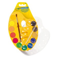 Crayola 繪兒樂 可水洗水彩顏料, 12個